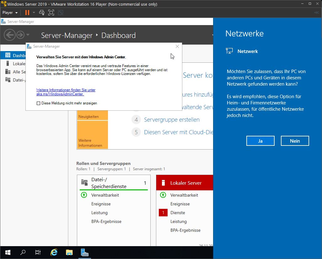 Windows Server 2019 Installation